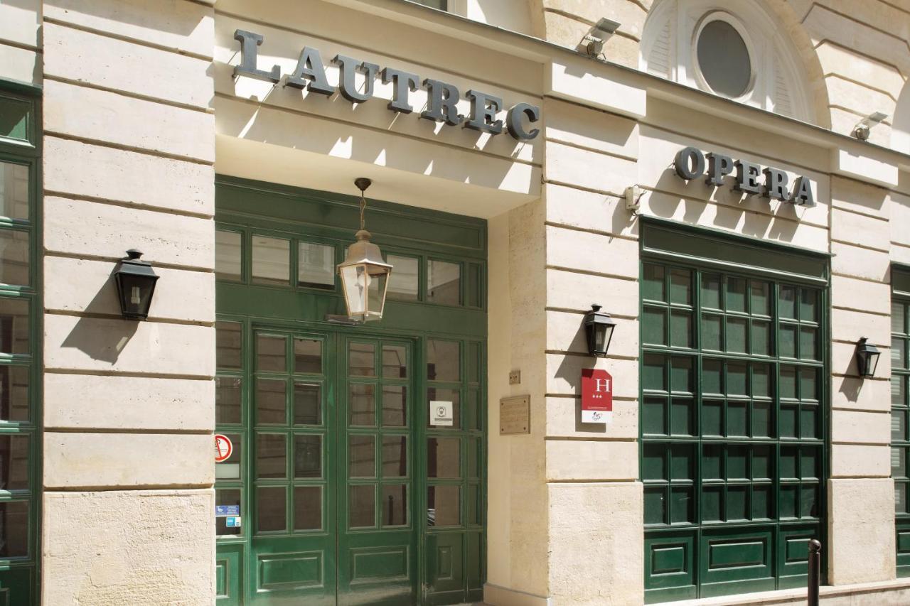 Lautrec Opera Hotell Paris Exteriör bild