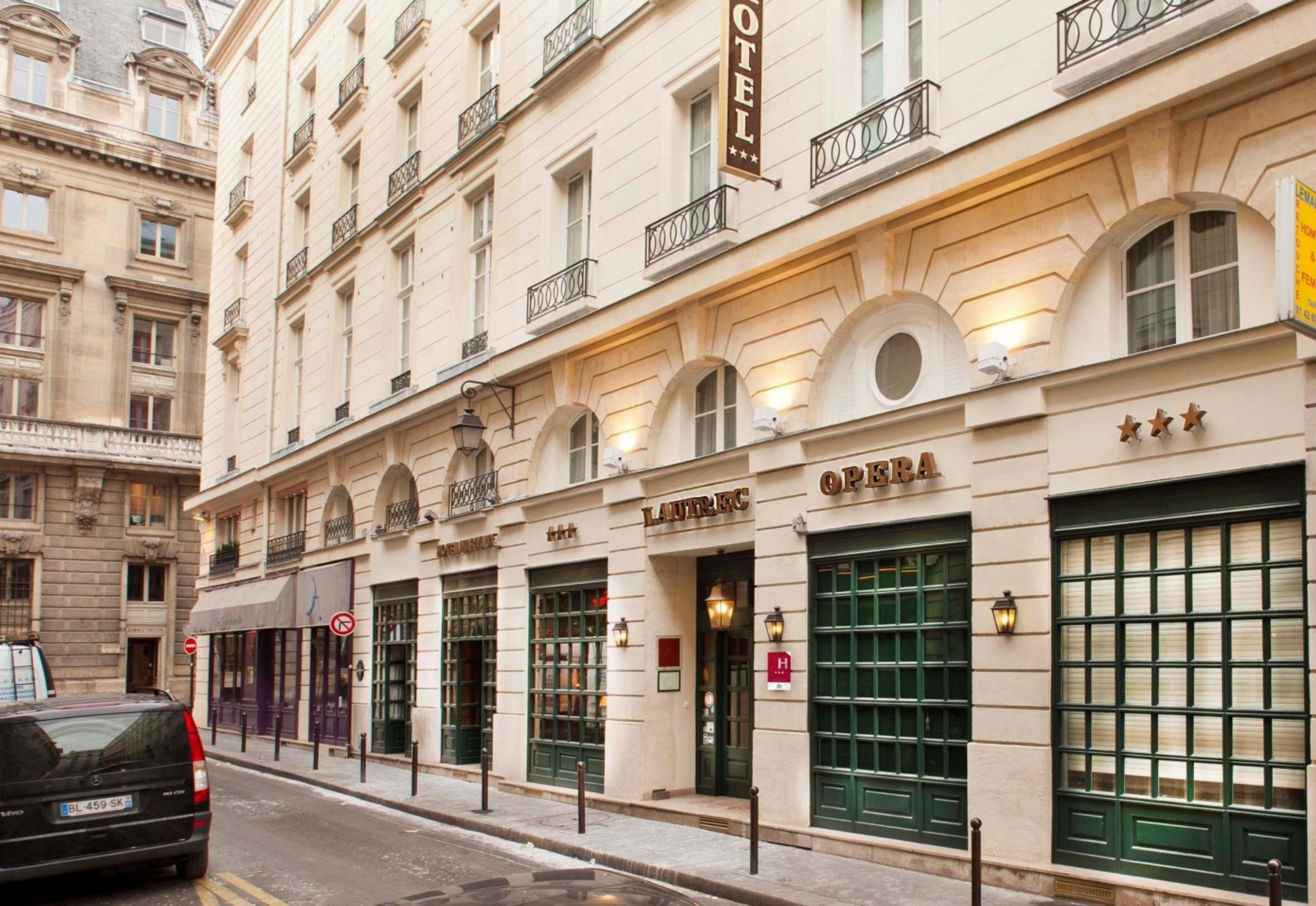 Lautrec Opera Hotell Paris Exteriör bild