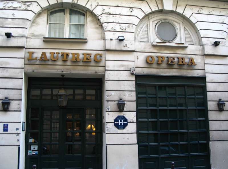 Lautrec Opera Hotell Paris Exteriör bild